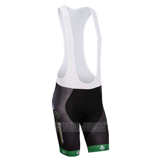 2014 Cycling Jersey Europcar Green Short Sleeve and Bib Short